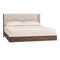 Sloane Floating Bed  option Oyster Microsuede