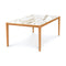 Lisse Sintered Stone Top Dining Table  option Macchia Vecchia