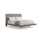 Savoy Floating Bed  option Wooly Light Smoke