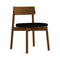 Baton Dining Chair  option Onyx Microsuede