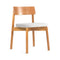 Baton Dining Chair  option Natural Cherry