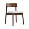 Baton Dining Chair  option Natural Walnut