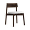 Baton Dining Chair  option Smoke Cherry