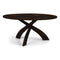 Entwine Fixed Top Chat Height Table  option Smoke Cherry