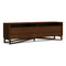 Exeter 2 Door Media Cabinet  option Saddle Cherry