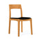 Lisse Upholstered Dining Chair  option Onyx Microsuede