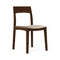 Lisse Upholstered Dining Chair  option Saddle Cherry