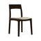 Lisse Upholstered Dining Chair  option Smoke Cherry