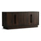 Moduluxe 4 Door Storage Console  option Smoke Cherry