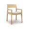 Iso Arm Chair  option Natural Oak