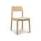 Iso Side Chair  option Natural Oak