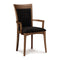 Morgan Armchair  option Natural Walnut