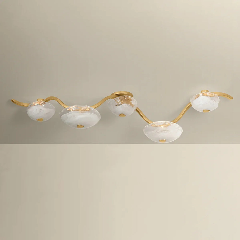 Kune Linear Semi Flush Mount