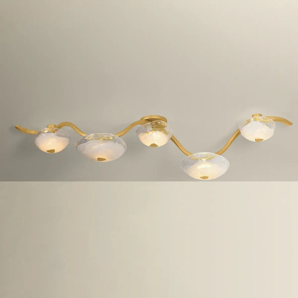 Kune Linear Semi Flush Mount
