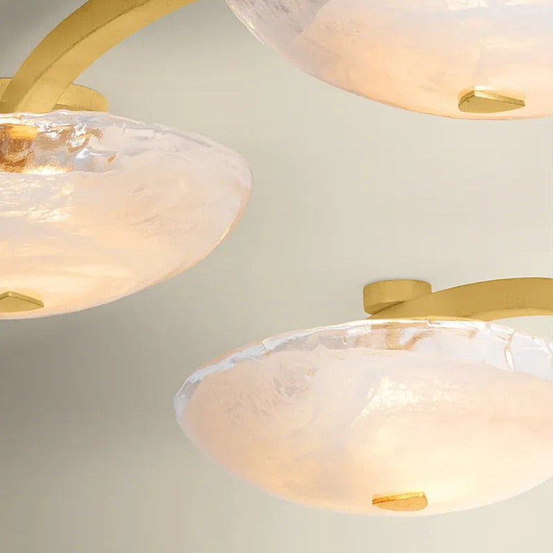 Kune Linear Semi Flush Mount