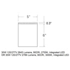 CSL x Hudson Valley Lighting Cylinder LED Flush Mount