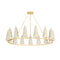 Tirana Chandelier  option 15 Lights