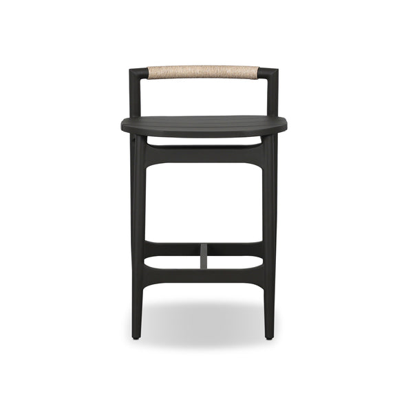 Baden Outdoor Bar and Counter Stool with Metal Base