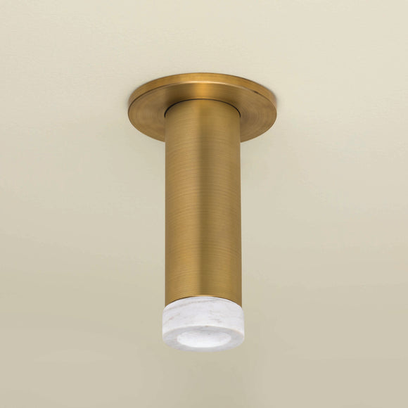 CSL x Hudson Valley Lighting Luxe Cylinder LED Flush Mount