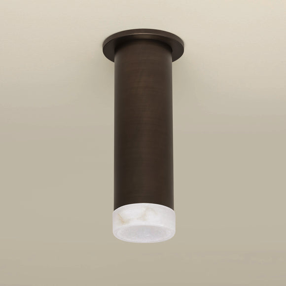 CSL x Hudson Valley Lighting Luxe Cylinder LED Flush Mount