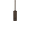 CSL x Hudson Valley Lighting Luxe Cylinder LED Pendant Light  option Distressed Bronze