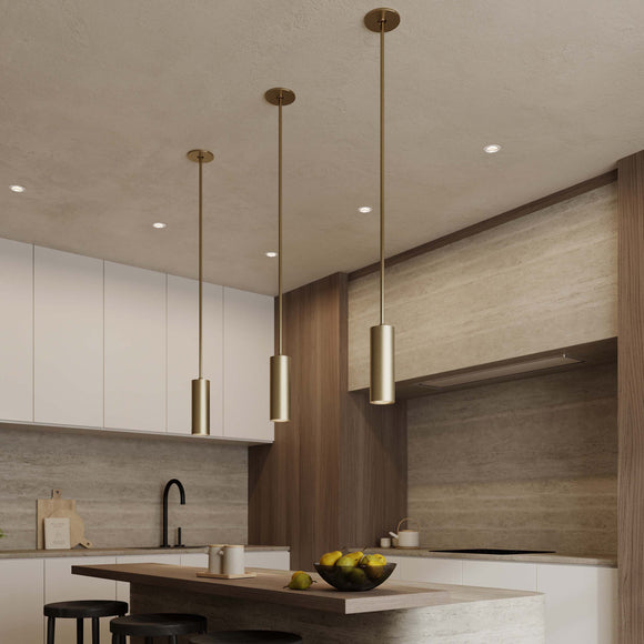 CSL x Hudson Valley Lighting Luxe Cylinder LED Pendant Light