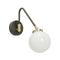 Array Opal Wall Sconce  option One Light