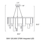 Cascata LED Chandelier