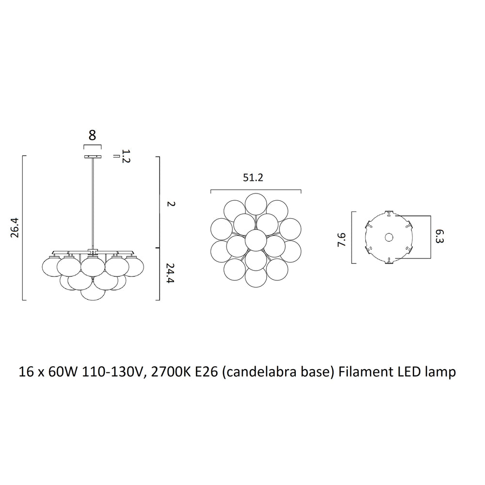 Cloudesley Chandelier