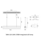 Contour Linear Pendant Light