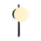 Gaia Tall Wall Sconce  option Matte Opal Glass