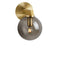 Gaia Wall Sconce  option Satin Brass