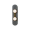 Modulo Wall Sconce  option Satin Brass