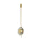 Pendulum LED Pendant Light  option Satin Brass