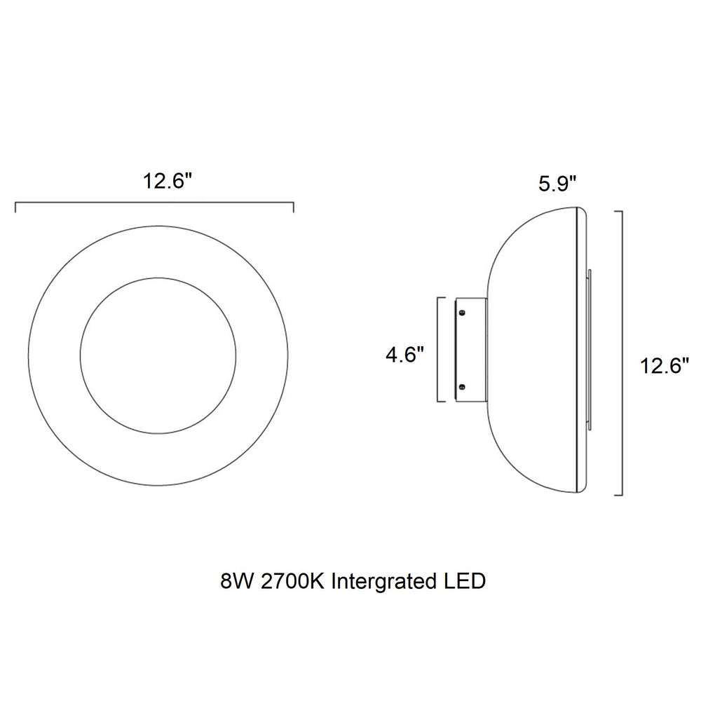 Pendulum LED Wall Sconce