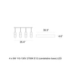 Ring Cluster Pendant Light