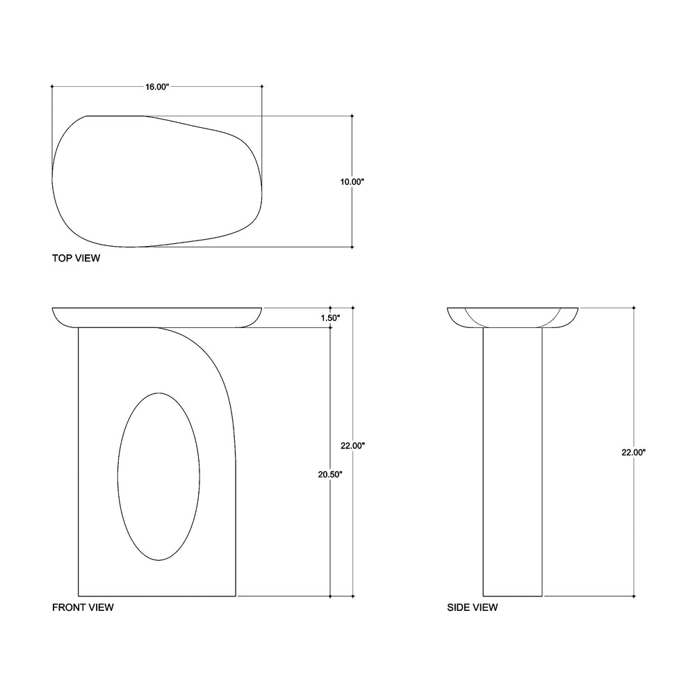 Bilbao Accent Table