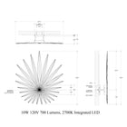 Bismarkia Wall Sconce
