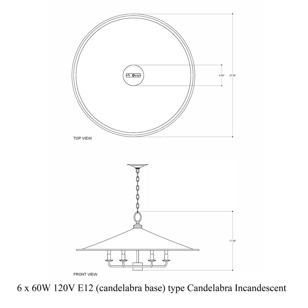 Brussels Chandelier