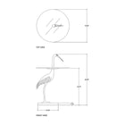 Crane Accent Table