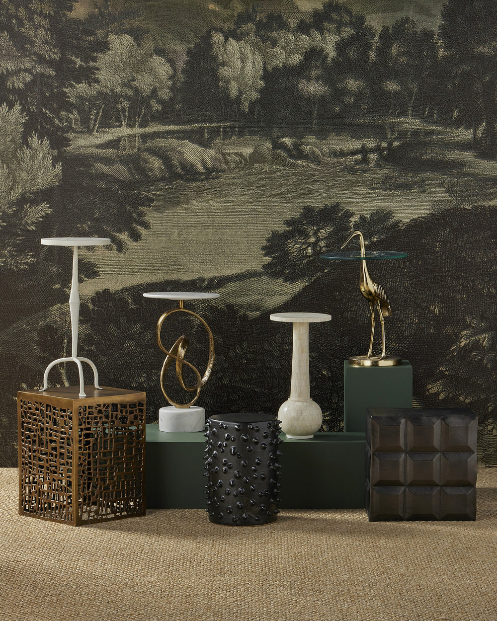Crane Accent Table