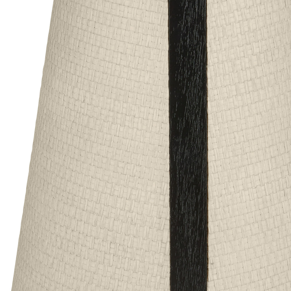 Deanna Raffia Accent Table