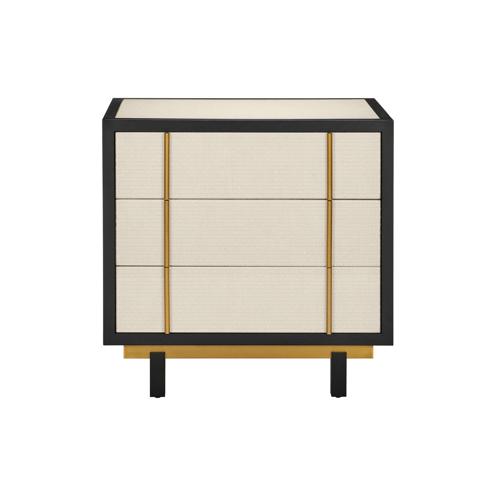 Deanna Raffia Nightstand