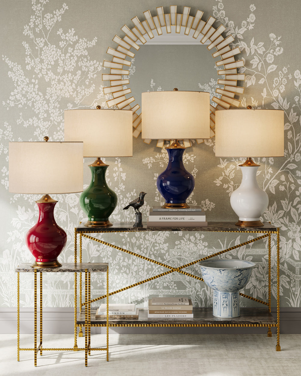 Glasdele Round Mirror