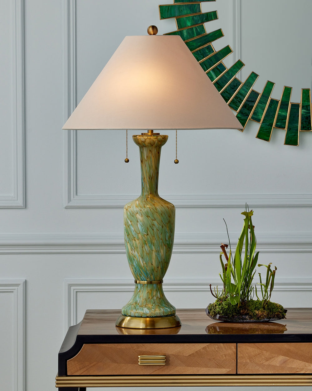 Glasdele Round Mirror