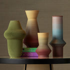 Happy 80's Red & Yellow Vase (Set of 2)