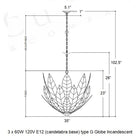 Lamina Chandelier