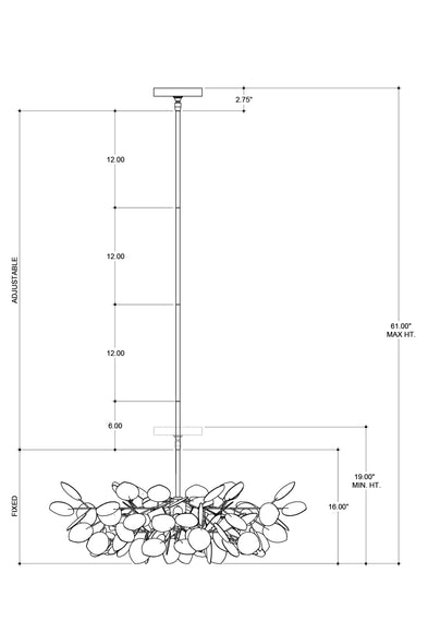 Lunaria Chandelier