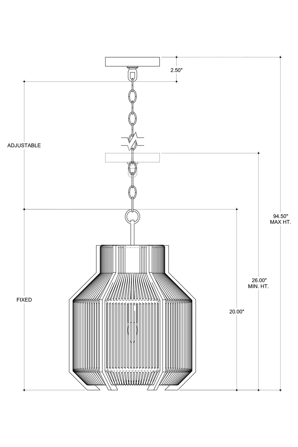 Mali Pendant Light