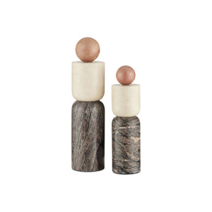 Moreno Marble Object (Set of 2)